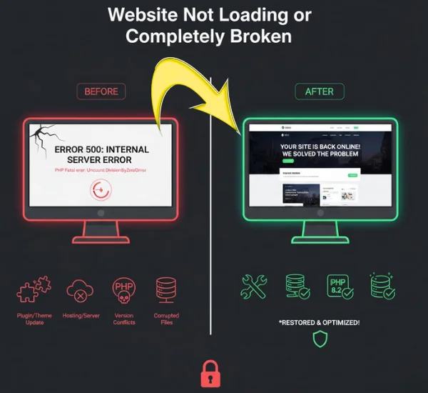 website repairs Melbourne