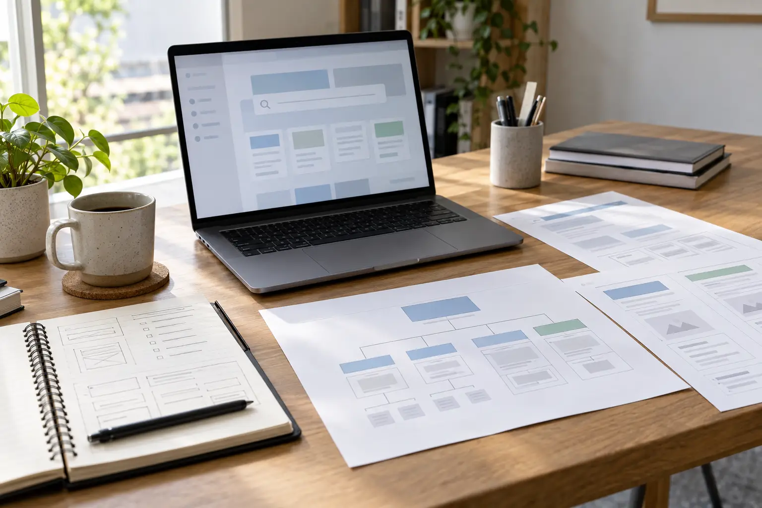 Affordable SEO Melbourne planning workspace with website page mapping