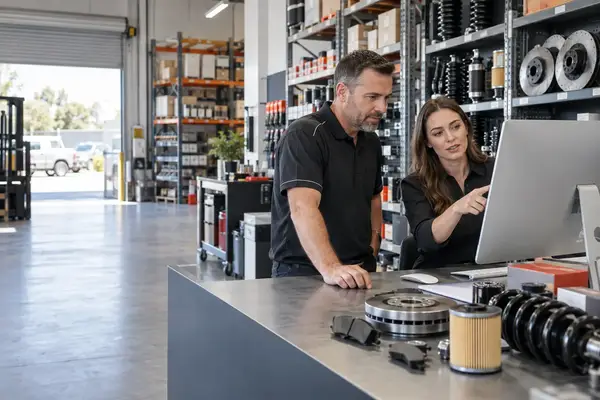Automotive parts website design for an Australian parts retailer