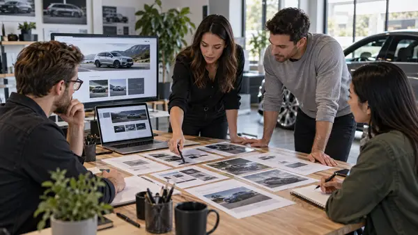 Automotive web design agency Australia project consultation