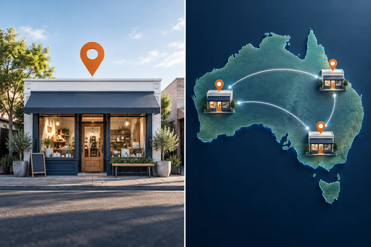 Local SEO services in Melbourne connecting Business Profile, Maps and website signals
